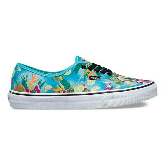 Vans Other - Unisex Vans Lime Coconut Print Slip Ons